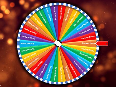 By inserting the list of names into the team generator, the team generator will randomize all the names you entered into. . Random picker wheel